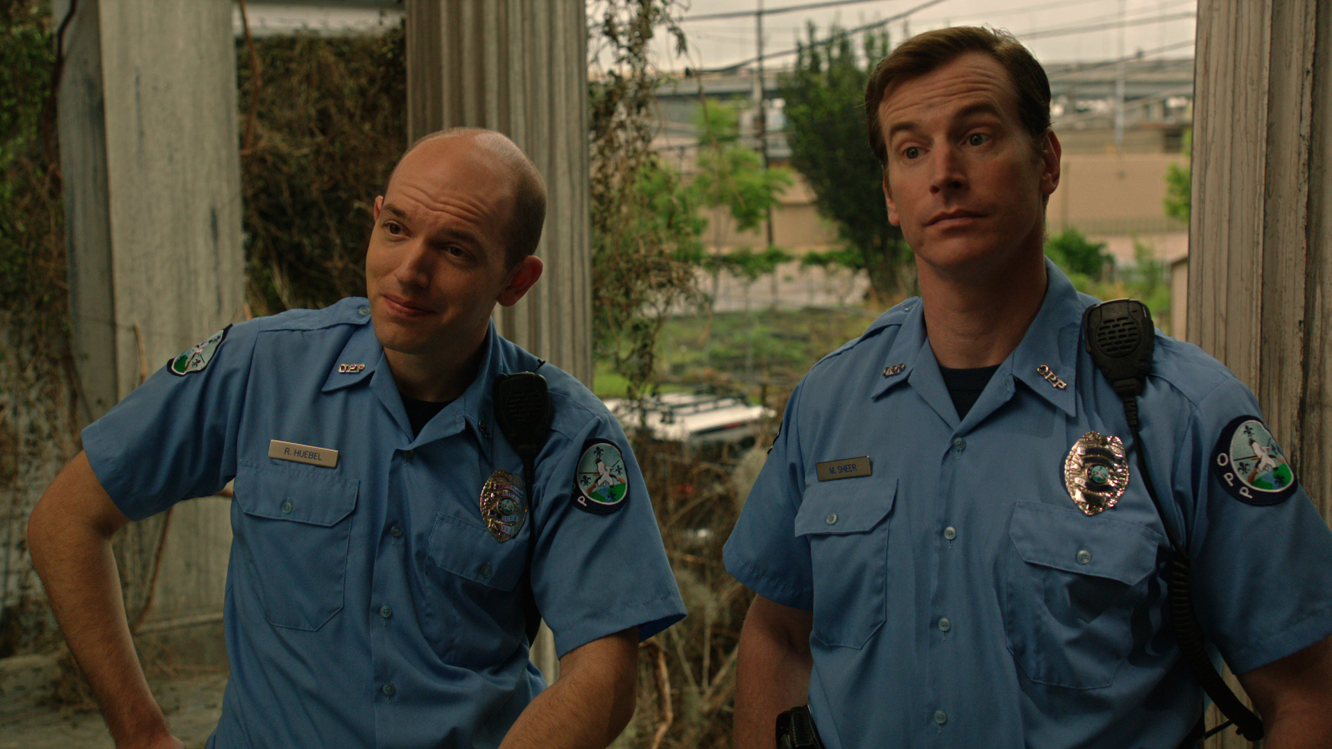 Still of Rob Huebel and Paul Scheer in Hell Baby (2013)