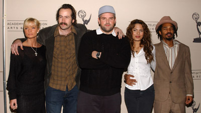 Jason Lee, Jaime Pressly, Ethan Suplee, Eddie Steeples and Nadine Velazquez at event of Mano vardas Erlas (2005)