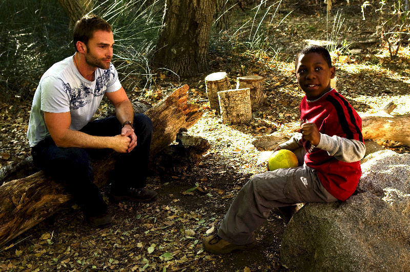 Still of Seann William Scott and Bobb'e J. Thompson in Vyriskas auklejimas (2008)