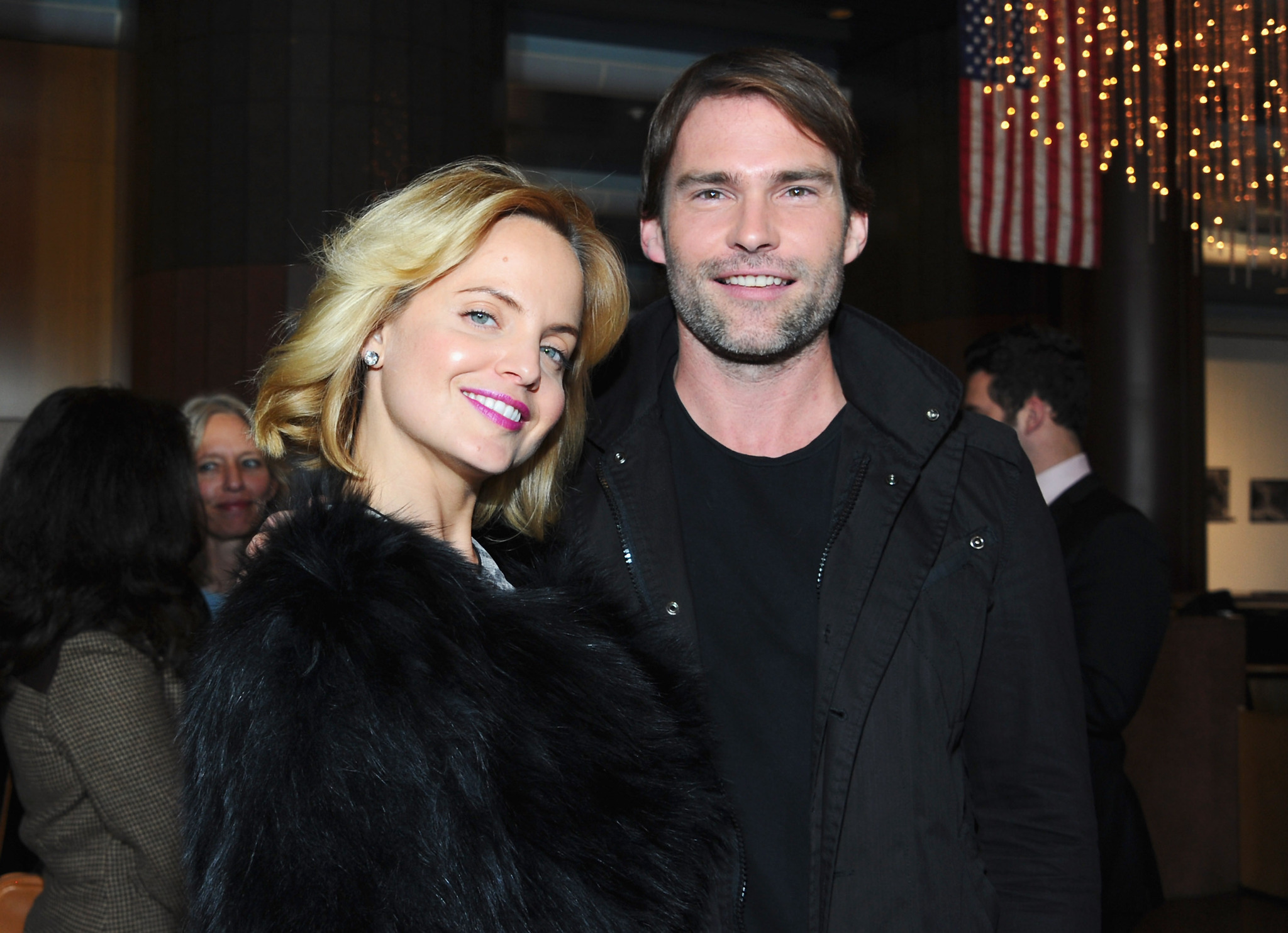 Mena Suvari and Seann William Scott at event of Goon (2011)