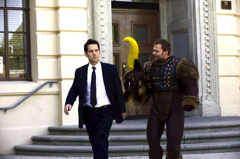 Still of Seann William Scott and Paul Rudd in Vyriskas auklejimas (2008)