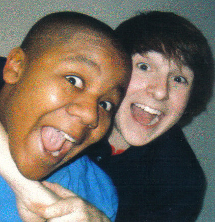 Kyle Massey and Mitchel Musso from Life is Ruff