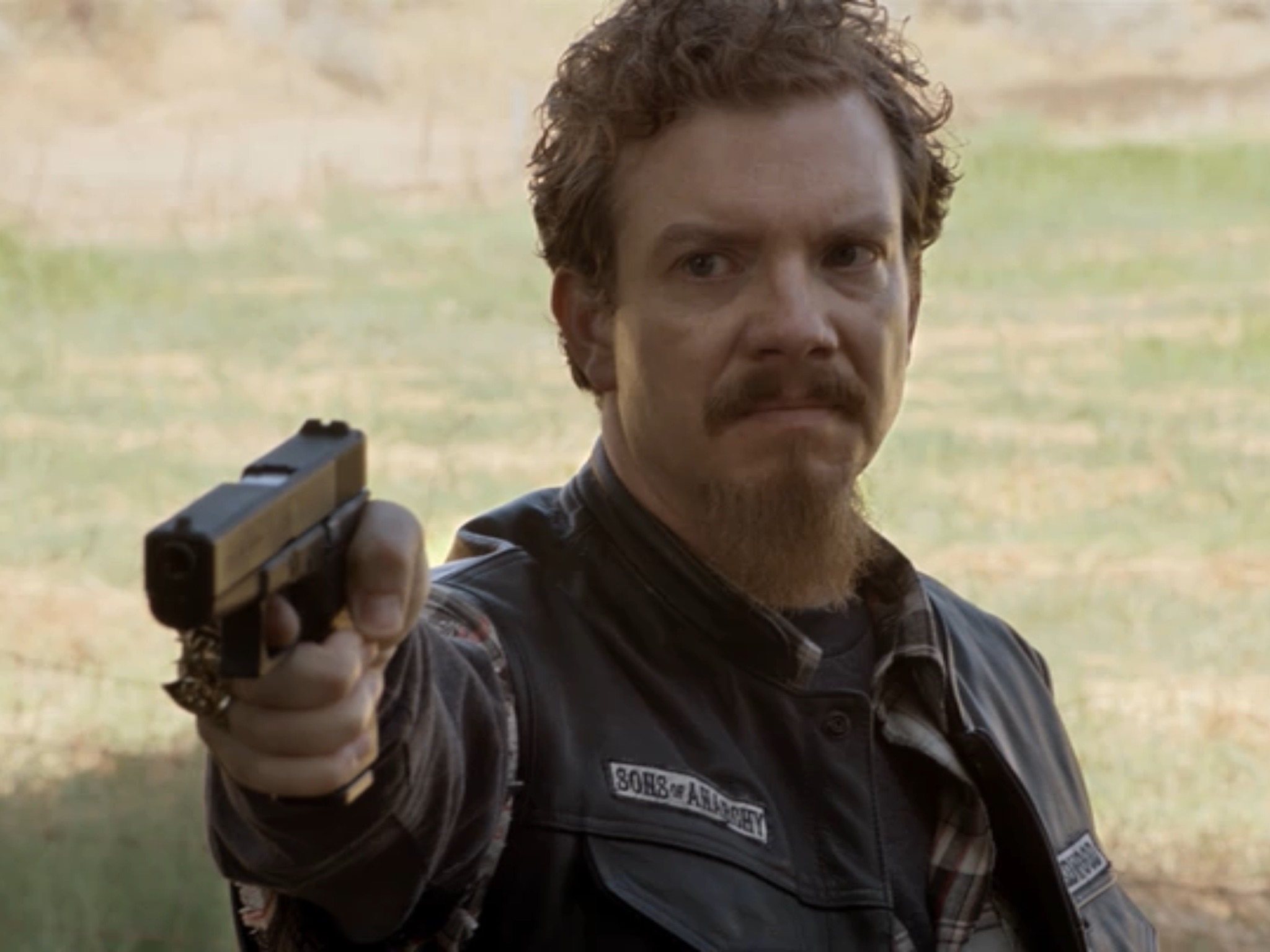 Frank Potter, as Eric Miles, Sons of Anarchy Season 4
