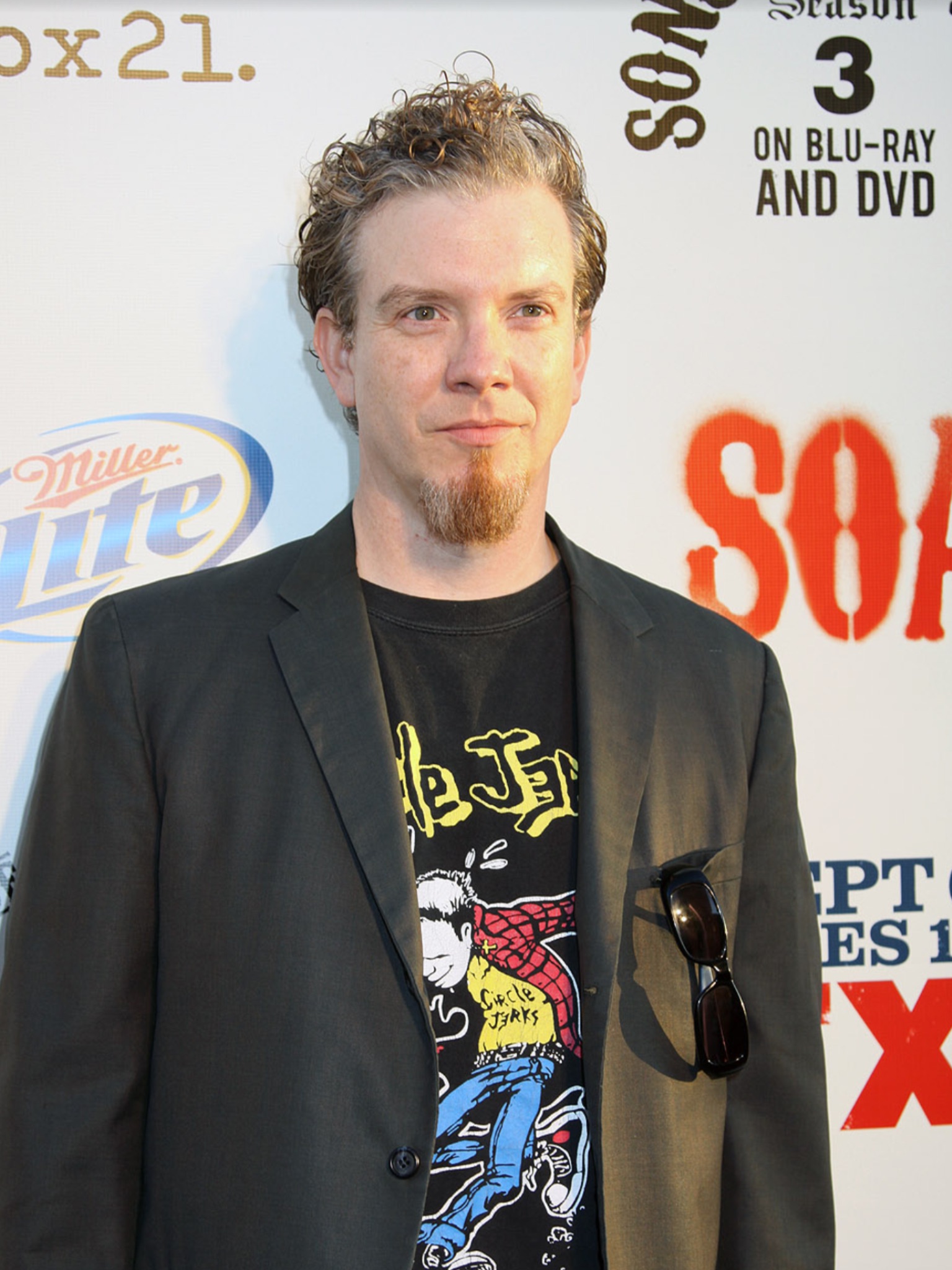 Frank Potter at the Sons of Anarchy Season 4 Premiere