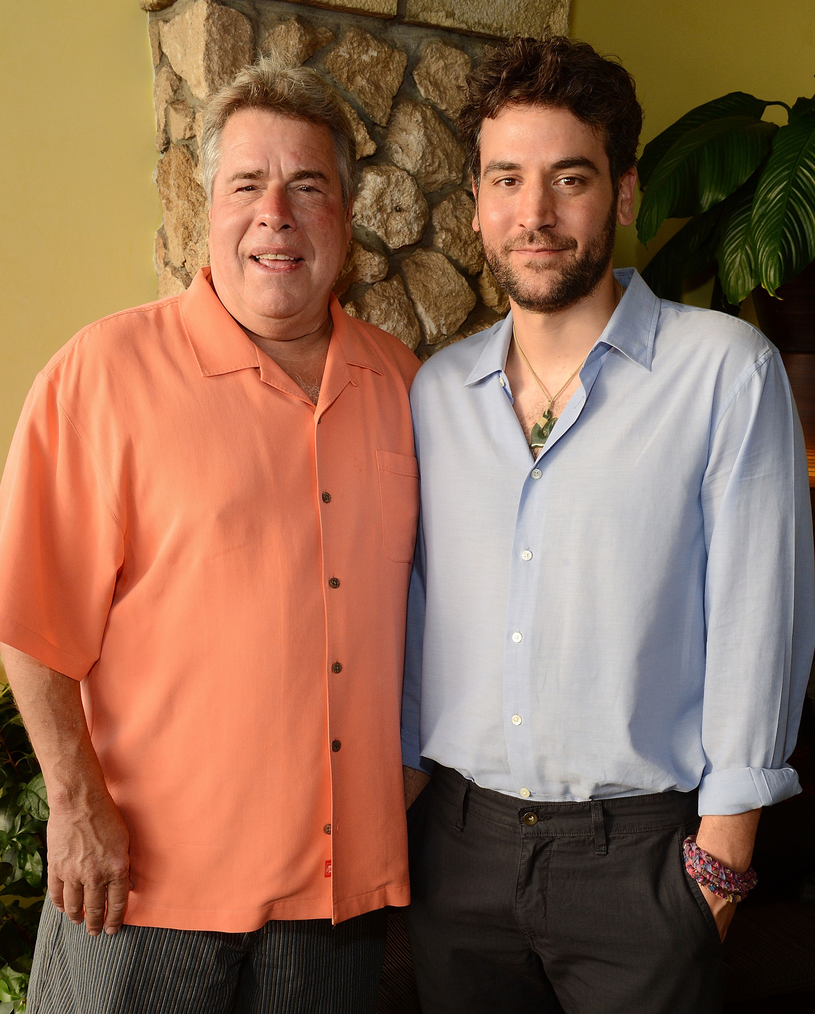 Josh Radnor and film festival Director Barry Rivers