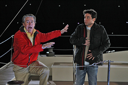 Still of Kyle MacLachlan and Josh Radnor in Kaip as susipazinau su jusu mama (2005)