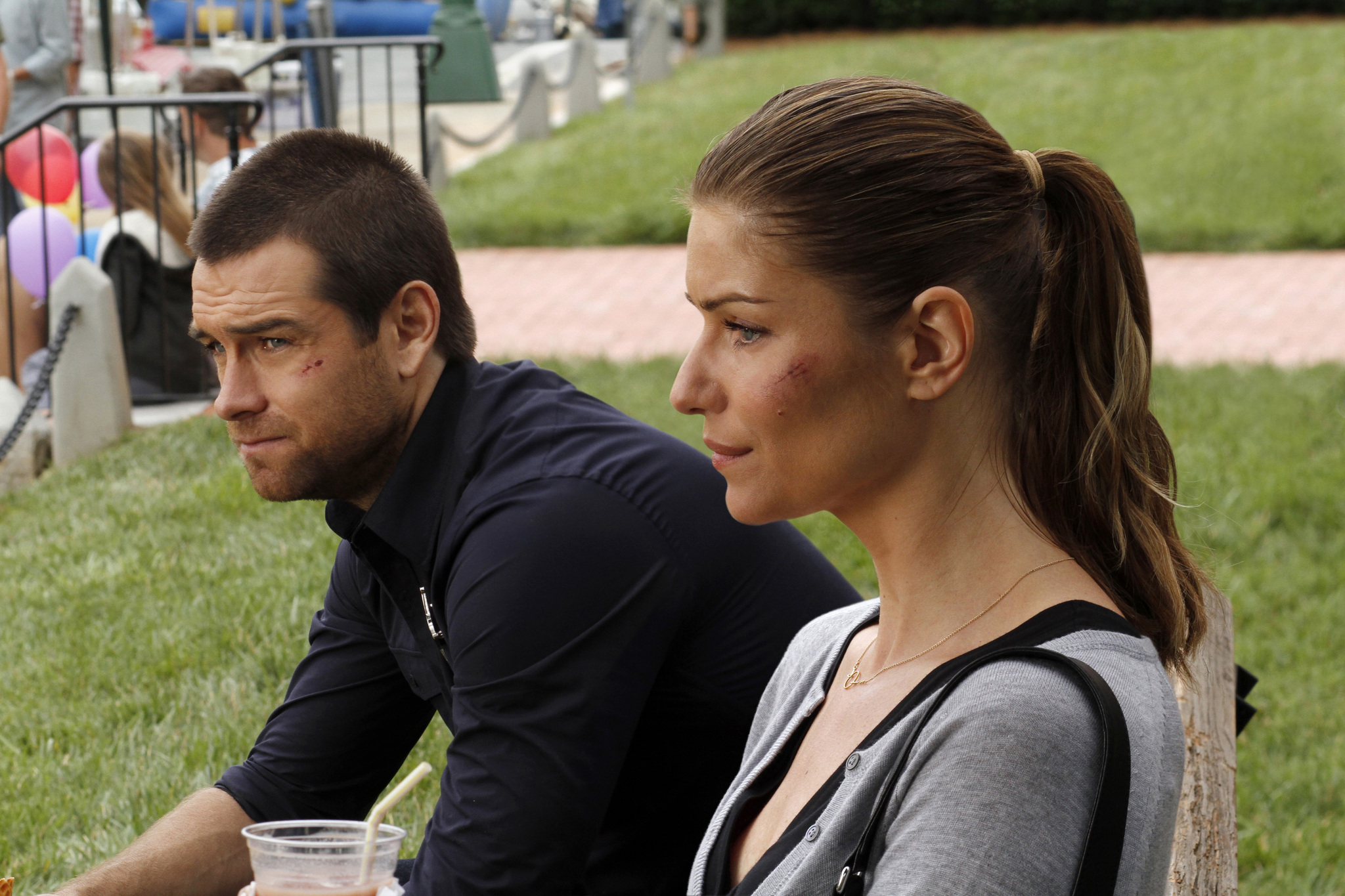 Still of Ivana Milicevic and Antony Starr in Banshee: The Kindred (2013)