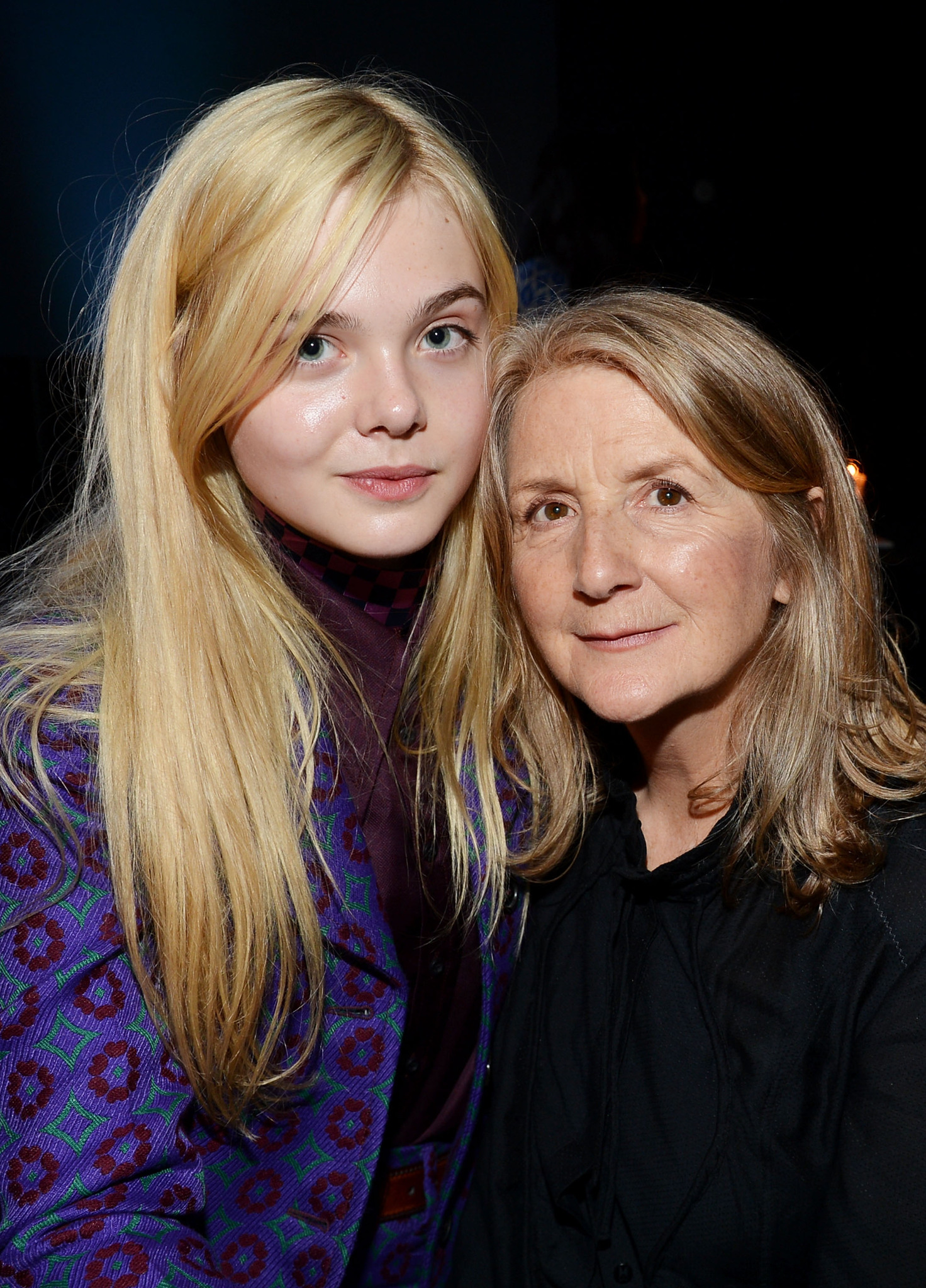 Sally Potter and Elle Fanning at event of Ginger & Rosa (2012)
