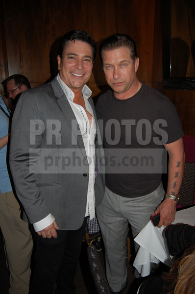 Writer/Director Daniel R. Chavez and actor Stephen Baldwin chat at 168 Film fest after party.