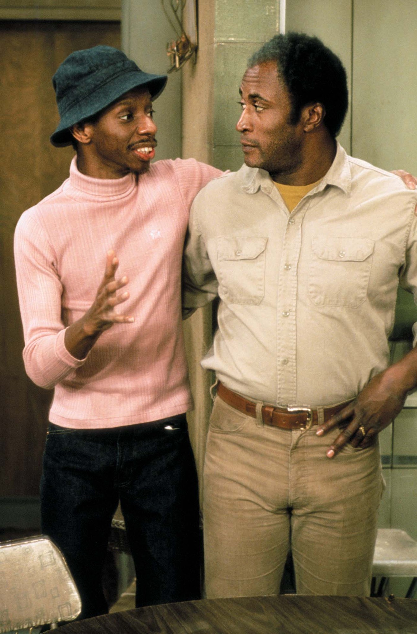 John Amos and Jimmie Walker