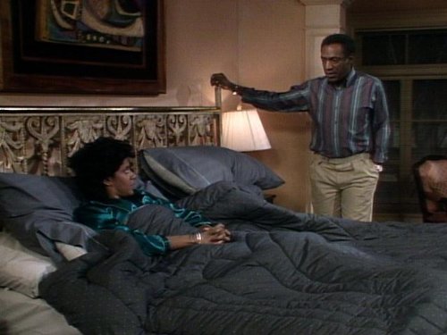 Still of Bill Cosby and Phylicia Rashad in The Cosby Show (1984)