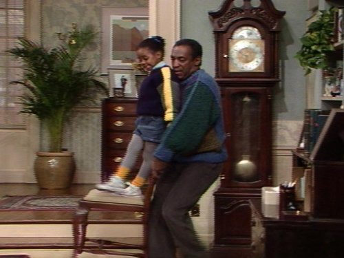 Still of Bill Cosby and Keshia Knight Pulliam in The Cosby Show (1984)