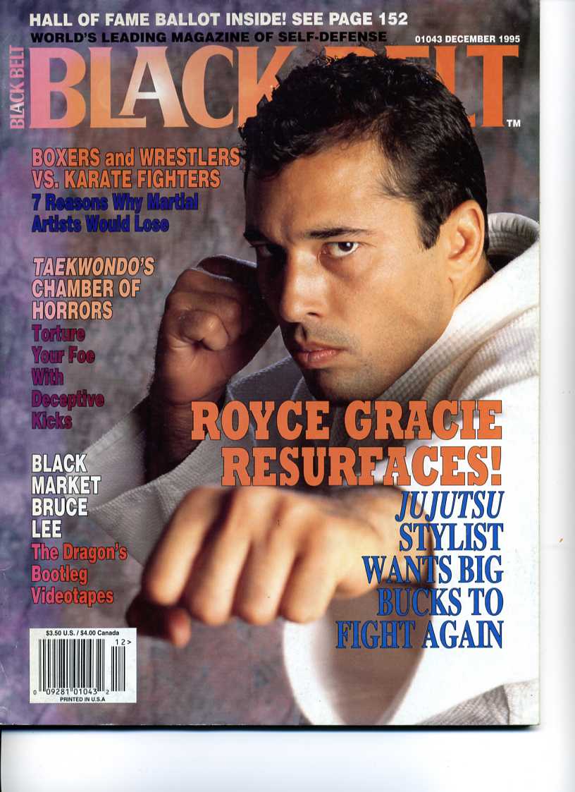 Cover of Black Belt Magazine