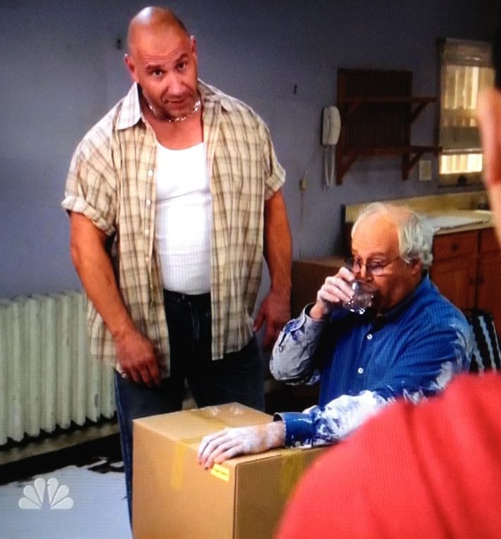 Bruno Amato and Chevy Chase on COMMUNITY, aired November 10th, 2011.