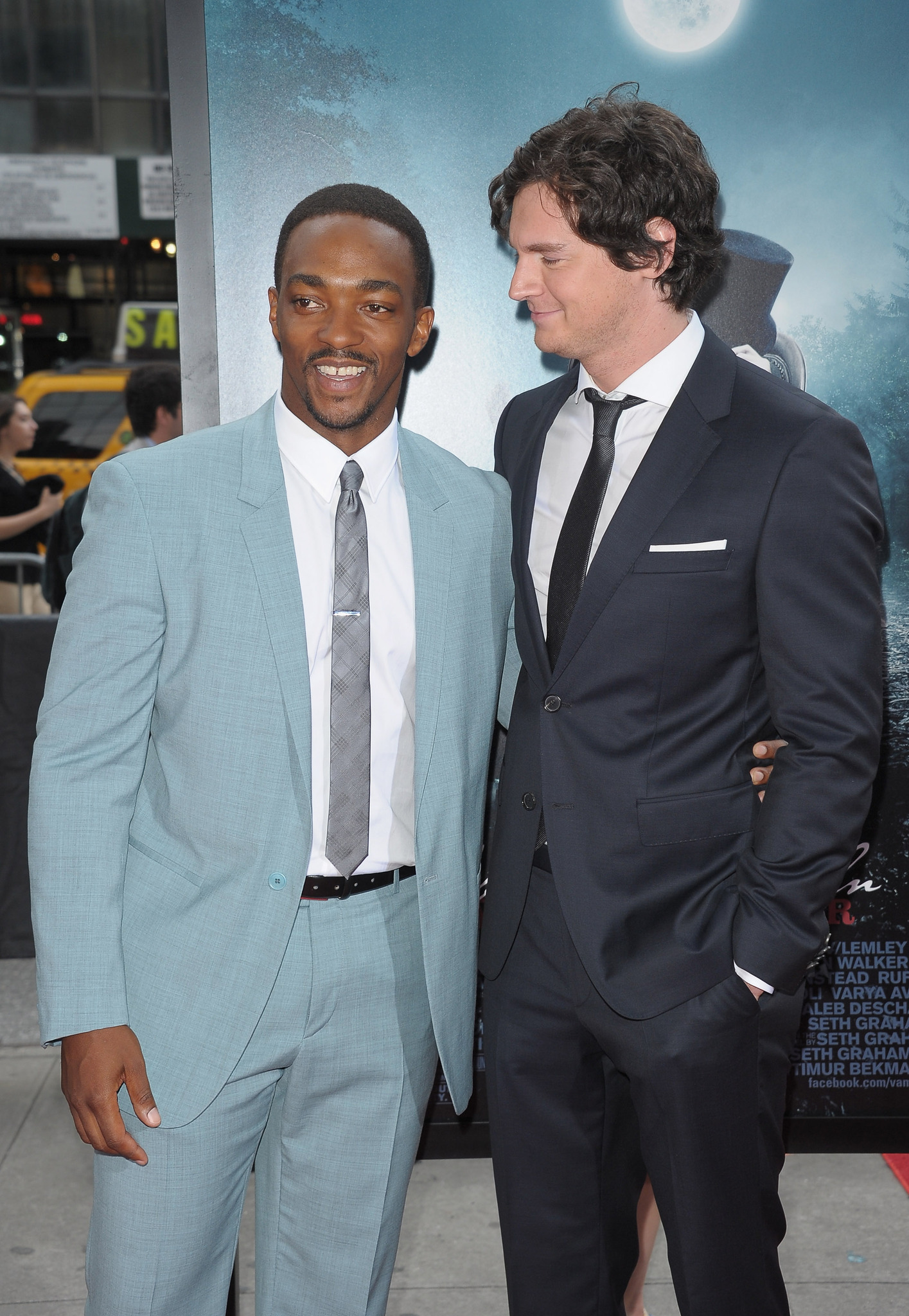 Benjamin Walker and Anthony Mackie at event of Abraomas Linkolnas: Vampyru medziotojas (2012)