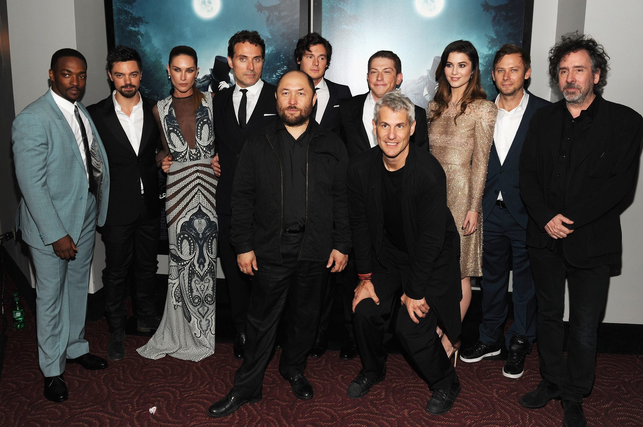 Rufus Sewell, Timur Bekmambetov, Jim Lemley, Benjamin Walker, Mary Elizabeth Winstead, Dominic Cooper, Anthony Mackie and Erin Wasson at event of Abraomas Linkolnas: Vampyru medziotojas (2012)