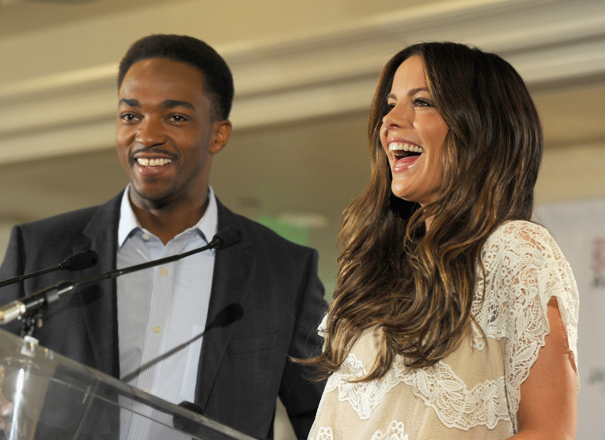 Kate Beckinsale and Anthony Mackie