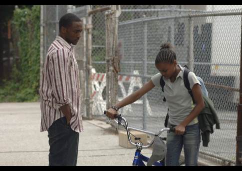 Still of Anthony Mackie and Shareeka Epps in Half Nelson (2006)