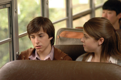 Still of Anna Kendrick and Reece Thompson in Rocket Science (2007)