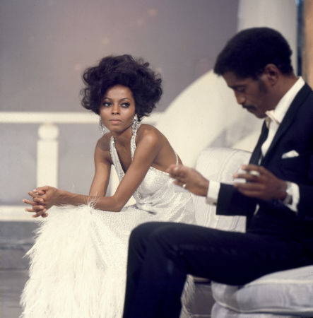 Diana Ross and Sammy Davis Jr. at 