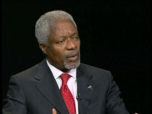 Still of Kofi Annan in Charlie Rose (1991)