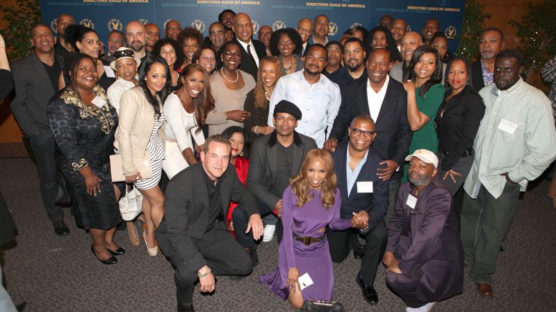 DGA AASC's Tribute to John Singleton. John Singleton, Mario Van Peebles, Cole Hauser, Ice Cube, Regina King, Taraji P. Henson, AJ Johnson,