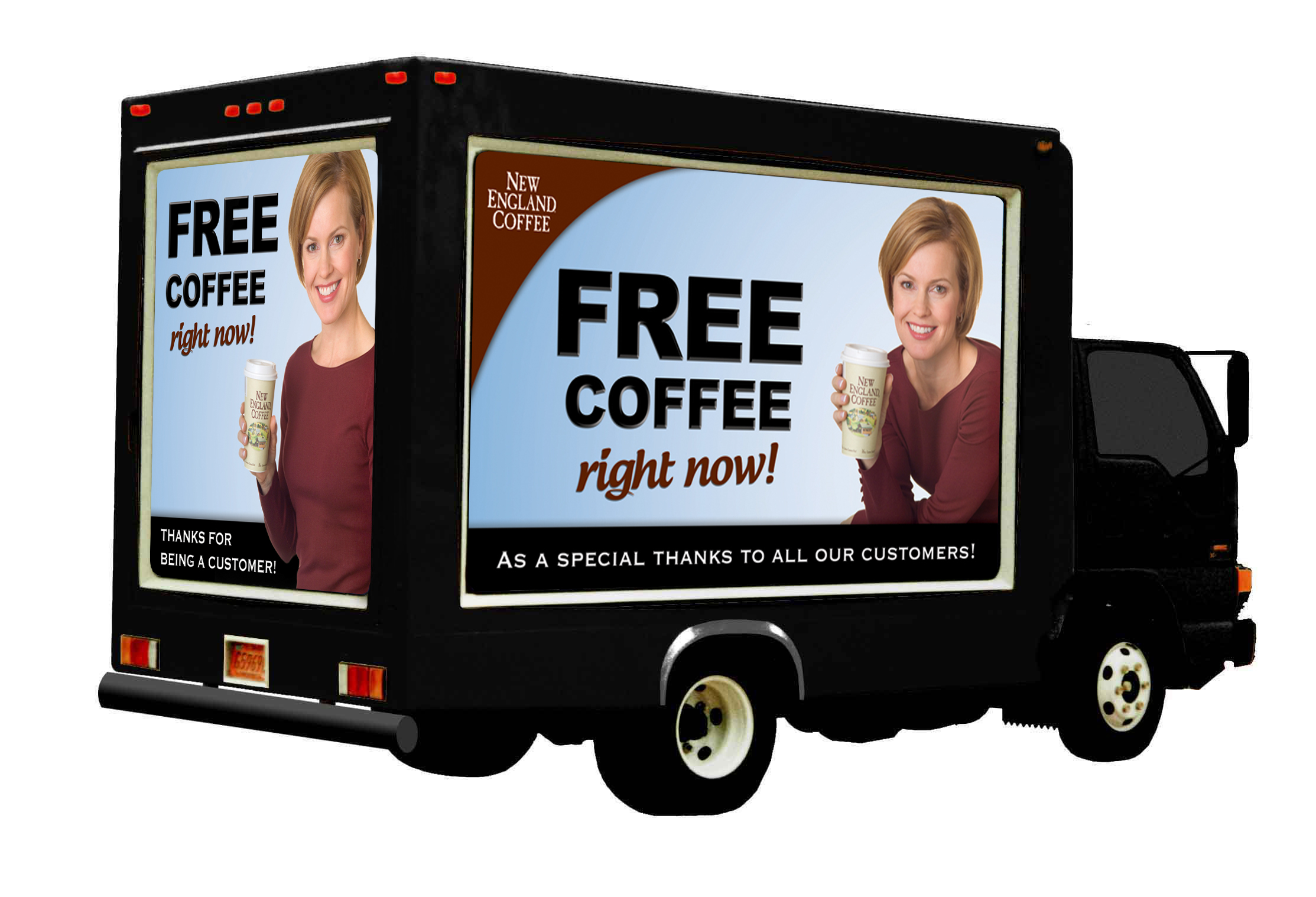 New England Coffee promo