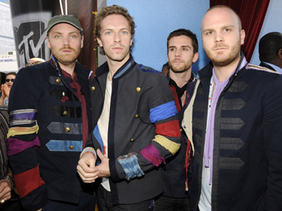 Coldplay and Chris Martin at event of 2008 MTV Movie Awards (2008)