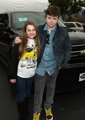 Spencer Breslin and Abigail Breslin