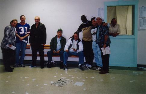 Still of Tony Rossi, Floyd Vivino, Marvin Williams, James Kissane and Bill O'Dea in Meet the Pitts (2004)