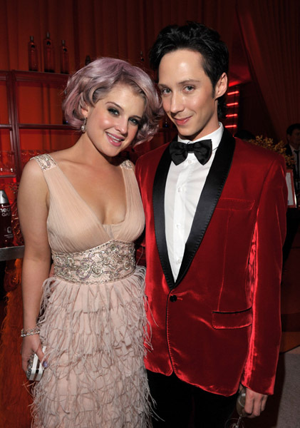 Kelly Osbourne and Johnny Weir at event of The 82nd Annual Academy Awards (2010)