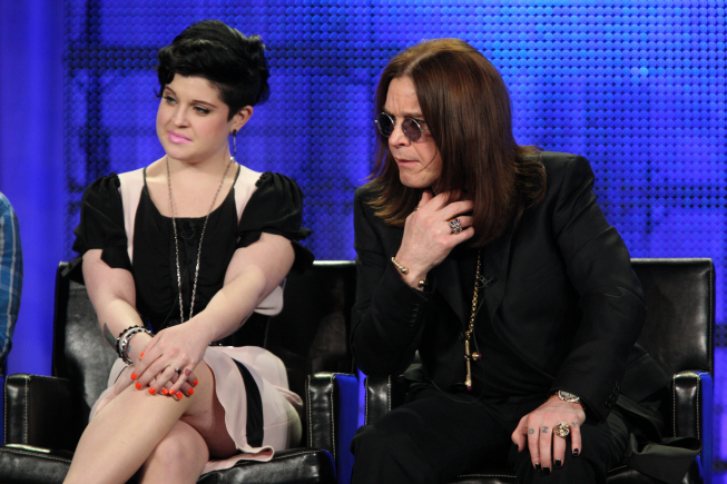 Still of Ozzy Osbourne and Kelly Osbourne in Osbournes Reloaded (2009)