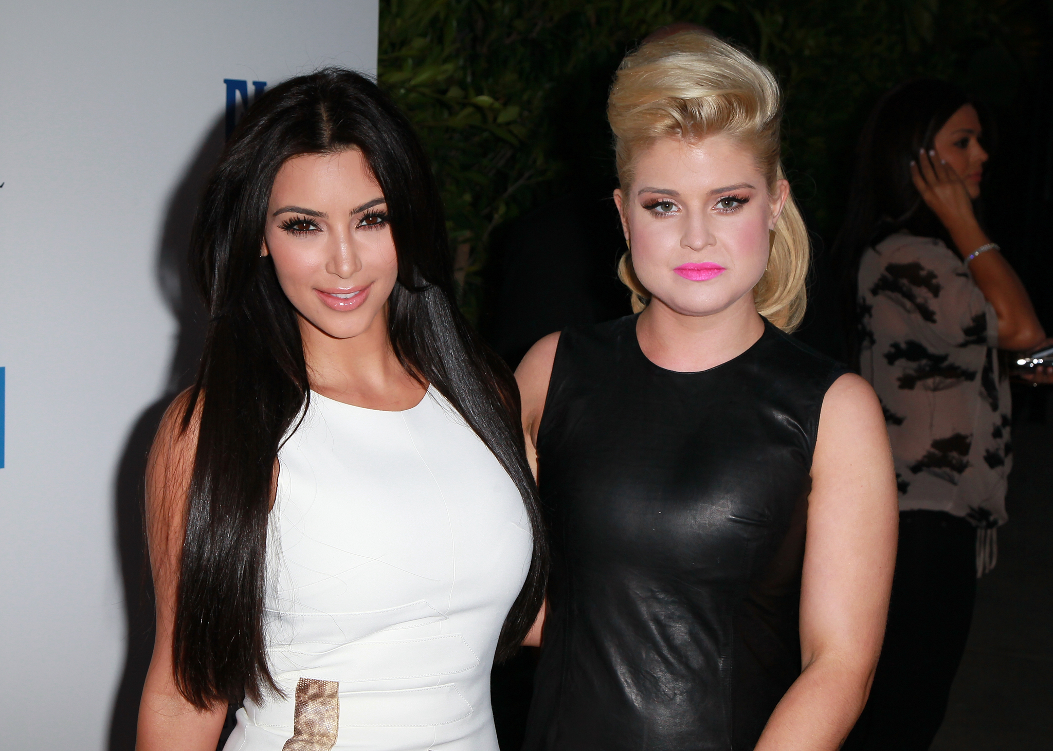 Kelly Osbourne and Kim Kardashian West