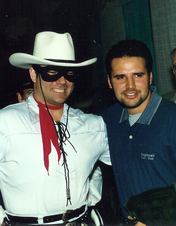 Scott making a special appearance with Country Star Mark Wills at a concert.