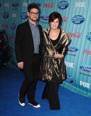 Sharon Osbourne and Jack Osbourne at event of American Idol: The Search for a Superstar (2002)