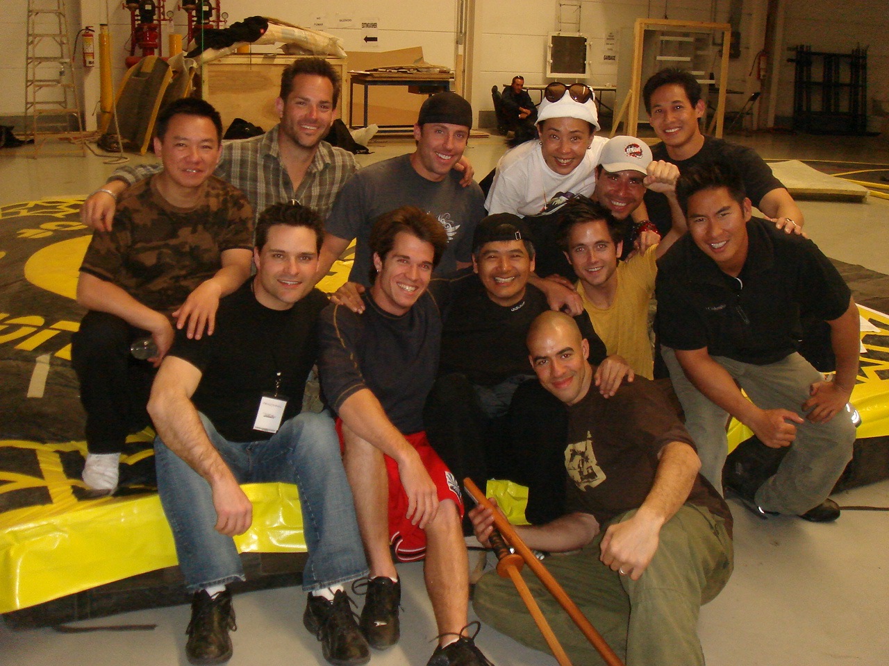 Dragon Ball Chow Yun Fat with Stunt & Action Design Team