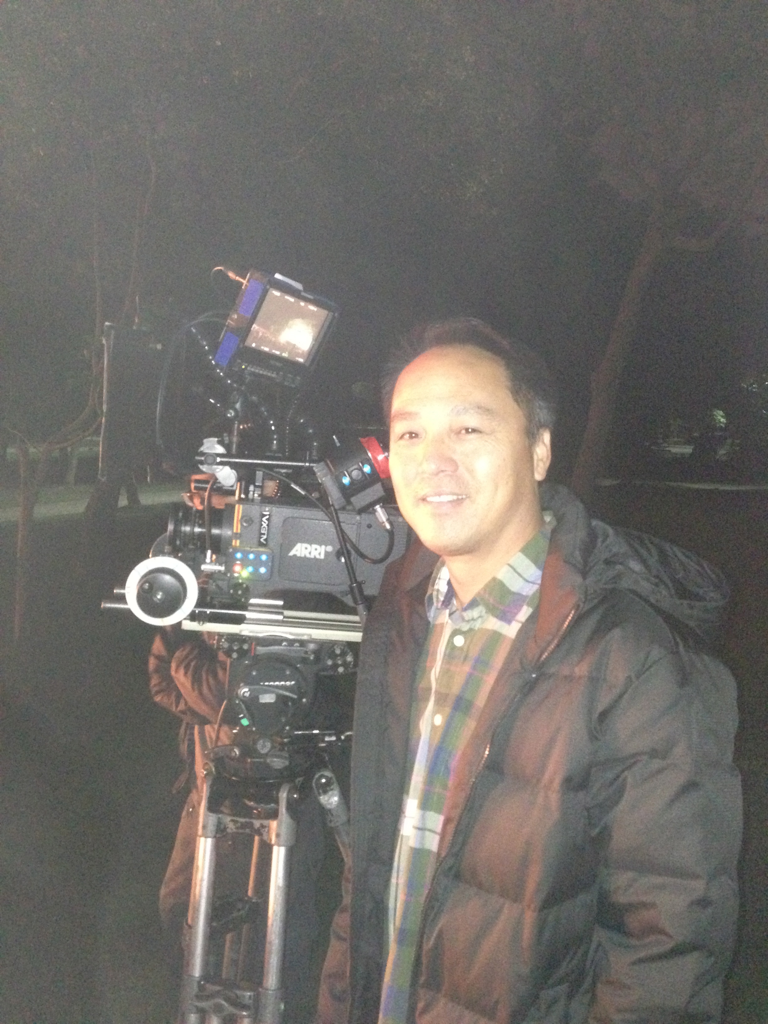 Minh Collins in Taipei on CNY Budweiser shoot.