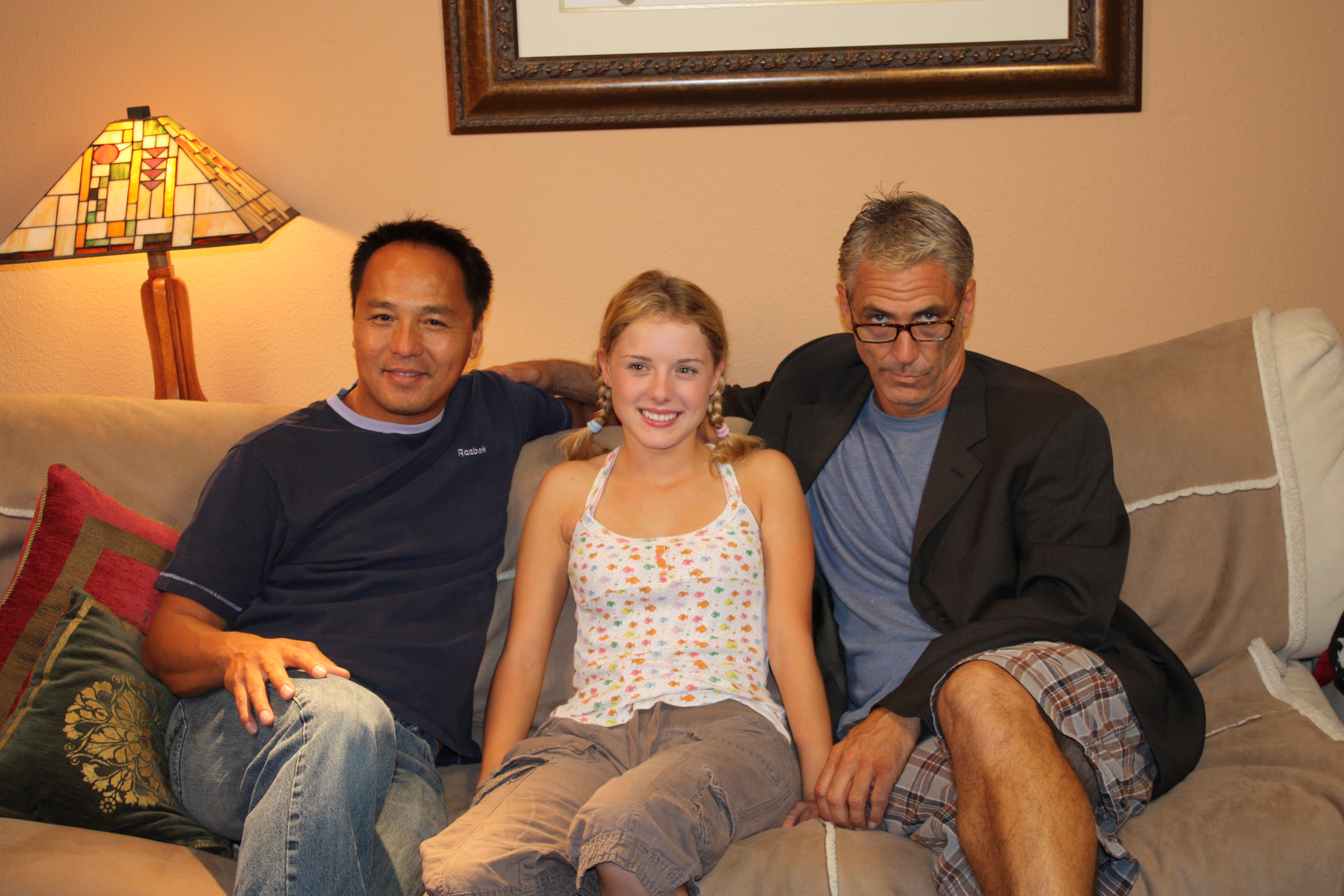 Minh Collins, Laura Wiggins & Chris Crader - Hit List Movie Set