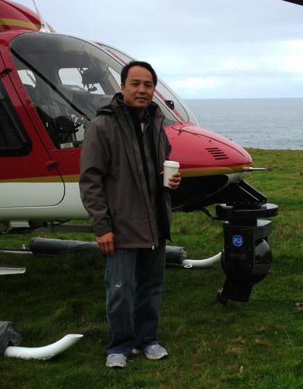 Minh Collins on Chevy Malibu Location shoot in Big Sur San Francisco