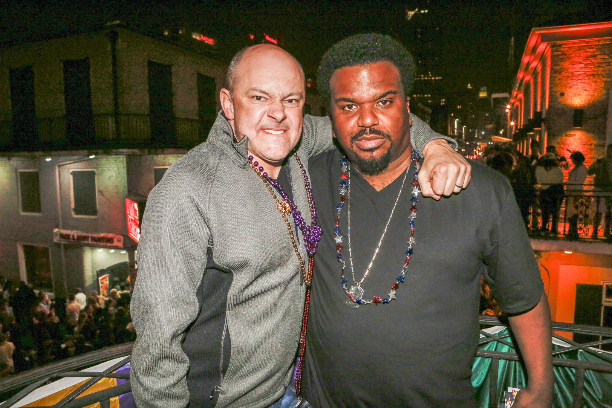 Craig Robinson and Rob Corddry at event of Hot Tub Time Machine 2 (2015)