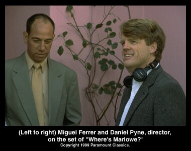 Miguel Ferrer and Daniel Pyne in Where's Marlowe? (1998)