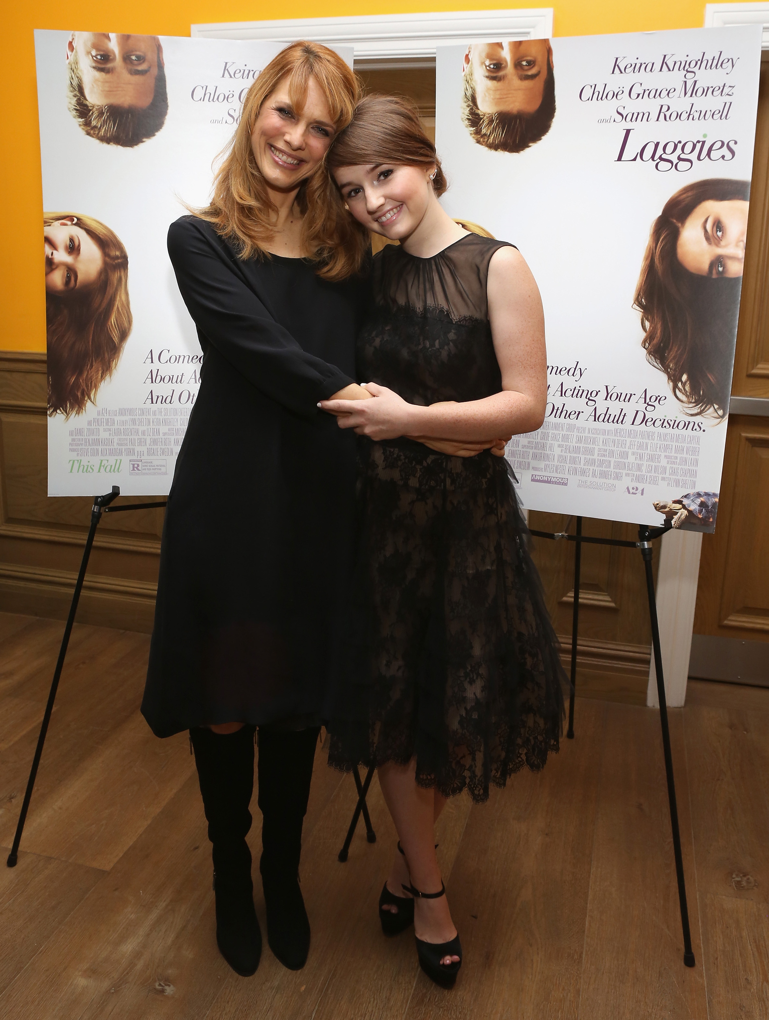Lynn Shelton and Kaitlyn Dever at event of Laggies (2014)