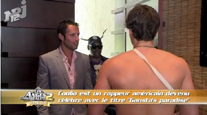 Fabrice Sopoglian & Coolio FRENCH TV SHOW ''Les Anges de la tele realite 2''