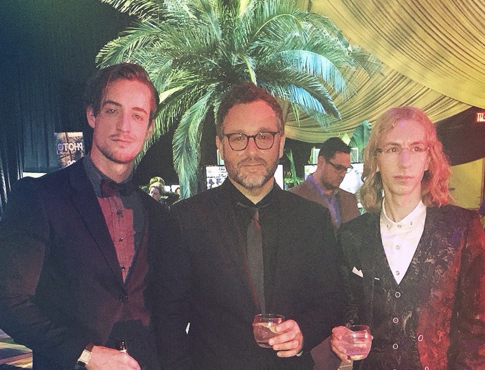 Justin Price, Colin Trevorrow and Colby Boothman at Jurassic World Premiere - Hollywood, Ca. June 9, 2015 Dolby Theater.