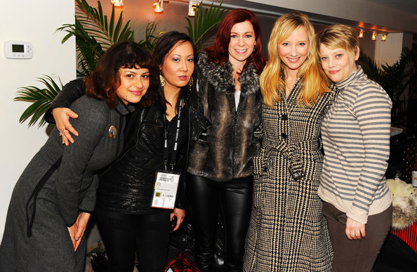 At Sundance for That's What She Said Premiere. with Castmates Anne Heche, Alia Shawkat, Kellie Overbey and director Carrie Preston