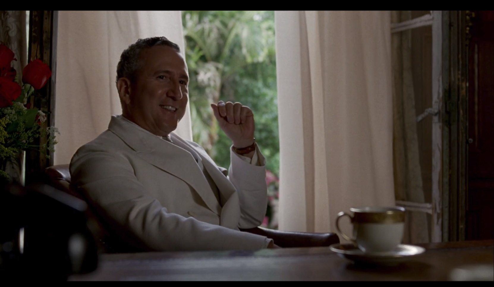 Jorge Pupo as The Bank Manager on Boardwalk Empire on HBO. Season 5, Episode 4, Cuanto. Directed by Jake Paltrow