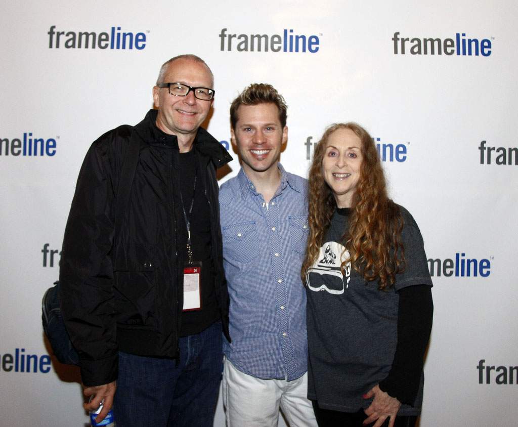 Michael J. Saul, Heath Daniels and Iva Turner at the premiere of 