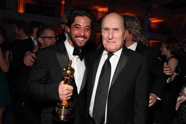 Robert Duvall and Ryan Bingham at event of The 82nd Annual Academy Awards (2010)