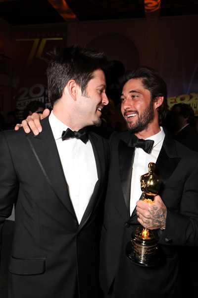 Scott Cooper and Ryan Bingham at event of The 82nd Annual Academy Awards (2010)