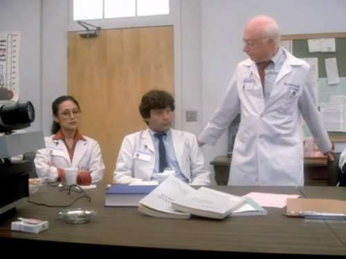 Still of Terence Knox, Norman Lloyd and Kim Miyori in St. Elsewhere (1982)